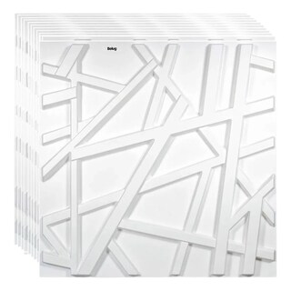 Foto 1 | Foto 1 | Paneles Belug Decorativos Para Pared 20piezas Blanco