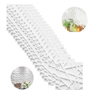 Foto 2 | Foto 2 | Paneles Belug Decorativos Para Pared 20piezas Blanco