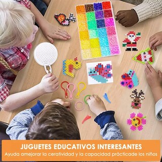 Foto 5 | Foto 5 | Kit Lab.g Hama Beads 72 Colores Piezas Para Planchar Multicolor