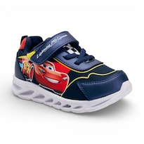 Tenis Disney Dy950567 Azul Luces para Niño