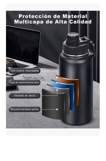 Foto 2 | Foto 2 | Termo Acero Inoxidable Botella Agua Deportiva Xtellar 1000ml