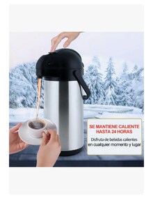 Foto 3 | Foto 3 | Termo Para Cafe Xtellar Grande Acero Inoxidable Dispensador 3 Lts