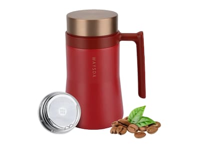 Foto 1 | Foto 1 | Termo Acero Inoxidable Portátil Xtellar Térmico Taza De Café 480ml