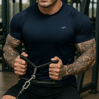 Foto 5 | Foto 5 | Playeras Deportivas Cuello Redondo Chb Chili Beans Clothing Co. 5 piezas para Hombre