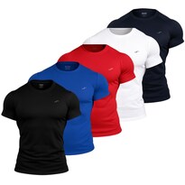 Playeras Deportivas Cuello Redondo Chb Chili Beans Clothing Co. 5 piezas para Hombre