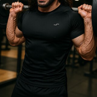 Foto 3 | Foto 3 | Playeras Deportivas Cuello Redondo Chb Chili Beans Clothing Co. 5 piezas para Hombre