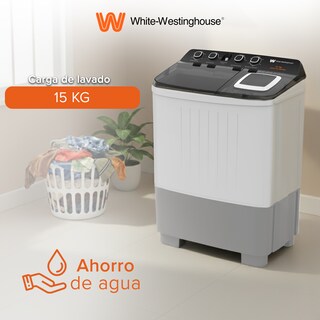 Foto 1 | Foto 1 | Lavadora Doble Tina White-westinghouse 25 Kg Blanco Wwxctt332009qbk