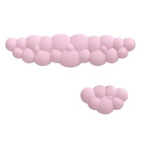 Reposamuñecas Xtellar Nube Ergonómico Antideslizante Rosa