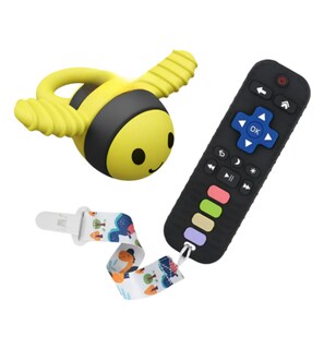 Foto 1 | Foto 1 | Mordederas Para Bebé Xtellar Sensoriales Con Correa Multicolor