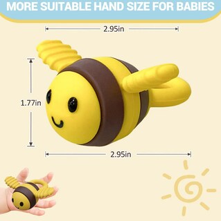 Foto 3 | Foto 3 | Mordederas Para Bebé Xtellar Sensoriales Con Correa Multicolor