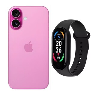 Foto 1 | Foto 1 | Iphone 16 128gb Rosa Chip Reacondicionado Más Brasalete Genérico