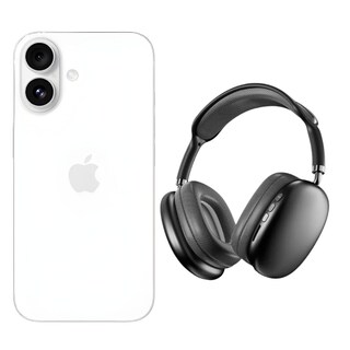 Foto 1 | Foto 1 | Iphone 16 128gb Blanco E-sim Reacondicionado Más Diadema Genérica