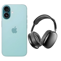 Iphone 16 128gb Verde E-sim Reacondicionado Más Diadema Genérica