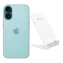 Iphone 16 128gb Verde Chip Reacondicionado Más Base Cargador