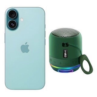 Foto 1 | Foto 1 | Iphone 16 128gb Verde E-sim Reacondicionado Más Mini Bocina
