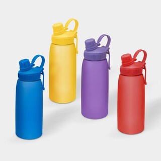 Foto 1 | Foto 1 | Paquete Con 30 Piezas De Botella Con Cierre De Rosca Y Banda De Silicón