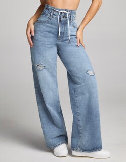 Foto 1 | Foto 1 | Jeans Pierna Ancha Tiro Super Alto Relax 4237stme