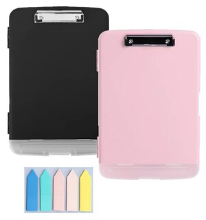 Foto 1 | Foto 1 | Organizador Portapapeles Xtellar Impermeable Clip Metálico Multicolor 2 Piezas