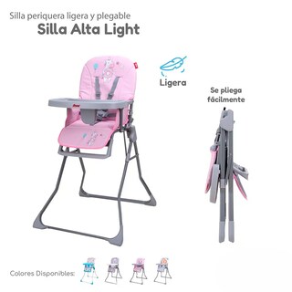 Foto 6 | Foto 6 | Silla Periquera D Bebe Light Ultra Compacta Ajustable Rosa
