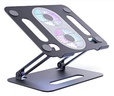 Foto 1 | Foto 1 | Base Enfriadora Ventilador Soporte Para Laptop Modelo Gris