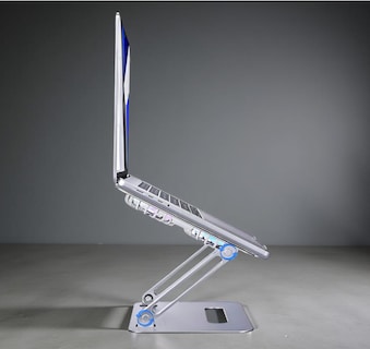 Foto 4 | Foto 4 | Base Enfriadora Ventilador Soporte Para Laptop Modelo Gris