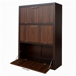 Foto 2 | Foto 2 | Zapatero Hogare De Madera De Encino / 24 Pares + Compartimientos Para Botas