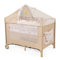 Cuna Corral Plegable Con Cambiador Y Dos Niveles D Bebe