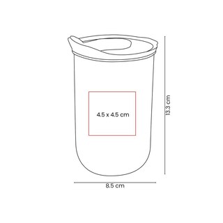 Foto 5 | Foto 5 | Paquete Con 10 Piezas De Termo Compacto Push Promocional Merchandising