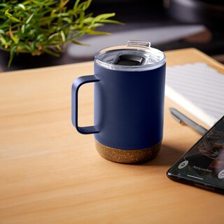 Foto 5 | Foto 5 | Paquete Con 10 Piezas De Taza Térmica De Acero Inoxidable Con Base De Corcho