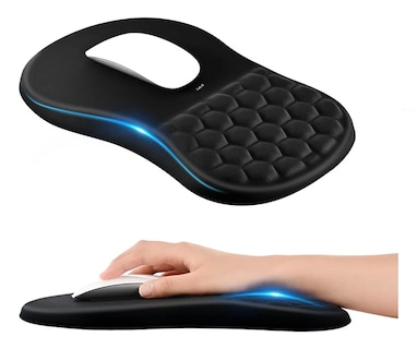 Foto 2 | Foto 2 | Alfombrilla Lab.g De Ratón Con Diseño De Masaje Negra