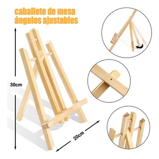 Foto 3 | Foto 3 | Kit De Pintura Acrílica Y Lienzos Pinceles Multicolor