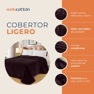 Foto 3 | Foto 3 | Manta Ligera Tipo Cobertor Matrimonial Extra Suave- Uva