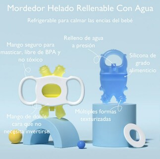Foto 2 | Foto 2 | Mordedera Fría Xtellar Silicona Sin Bpa Multicolor