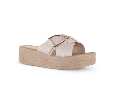 Foto 1 | Foto 1 | Sandalia Gabriela's Color Beige Herraje Material Sintético 4500138