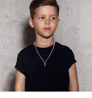 Foto 3 | Foto 3 | Collar De Cruz Xtellar Para Colgante De Cruz Pequeña De Acero Inoxidable