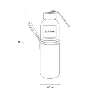 Foto 3 | Foto 3 | Paquete Con 10 Piezas De Cilindro De Vidrio/incluye Funda Removible