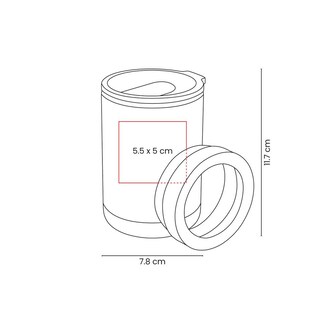Foto 5 | Foto 5 | Paquete Con 10 Piezas De Mini Termo Portalatas Promocional Merchandising