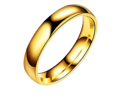 Foto 1 | Foto 1 | Anillo De Titanio Xtellar Talla 5 Joya Unisex Resistente Para Parejas 4 Mm