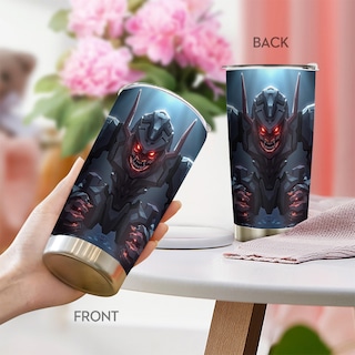 Foto 4 | Foto 4 | Vaso Oasisdream De Acero Inoxidable De 600 Ml Con Estampado De Monstruos - Venta Internacional.