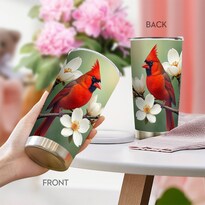 Taza De Café Tumbler Oasisdream De Acero Inoxidable 600 Ml - Venta Internacional.