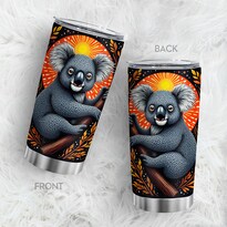 Taza De Café Tumbler Oasisdream De Acero Inoxidable 600 Ml - Venta Internacional.