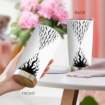 Taza De Viaje Oasisdream Vaso De Acero Inoxidable 600 Ml Con Tapa - Venta Internacional.