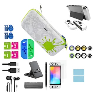 Foto 1 | Foto 1 | Kit Lab.g De Accesorios Estuche Para Nintendo Switch Oled Blanco