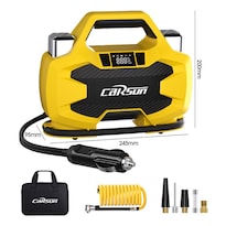 Compresor De Aire De Doble Cilindro Para Auto Compatible Con La Mayoría De Vehículos