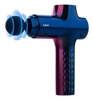 Pistola De Masaje Lab.g 6 Velocidades 5000mah Pantalla Lcd Negro