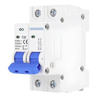 Foto 1 | Foto 1 | Interruptor Termomagnético Solar Fotovoltaico Dc 1000v 63a Eo Safe Imports Esi-23786 Blanco