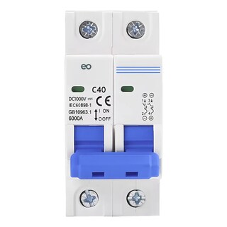 Foto 4 | Foto 4 | Interruptor Termomagnético Solar Fotovoltaico Dc 1000v 63a Eo Safe Imports Esi-23786 Blanco