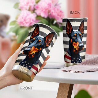 Foto 4 | Foto 4 | Taza De Café Travel Tumbler Oasisdream De 600 Ml Con Estampado De Perros - Venta Internacional.