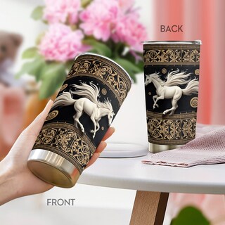 Foto 3 | Foto 3 | Taza De Café Travel Tumbler Oasisdream De Acero Inoxidable De 600 Ml - Venta Internacional.