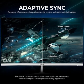 Foto 4 | Foto 4 | Monitor Gamer 24.5 Xtreme Pc Gaming Infinite Game 5ms 100hz Fhd Ips Hdmi Altavoces Adaptive-sync Blanco Mxtwt245f